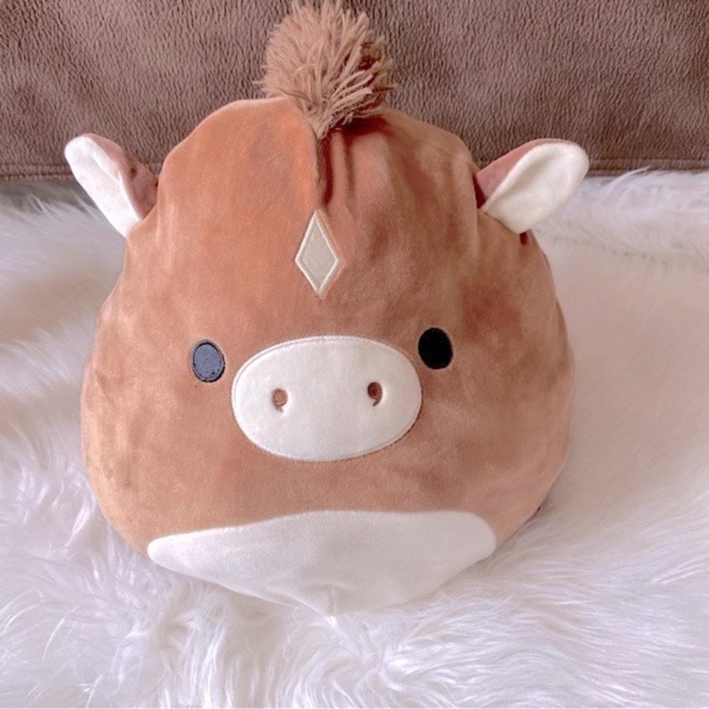 NEW! Squishmallow Flip A Mallows 12” JASON Grey Donkey & and PHILIP Brown Horse